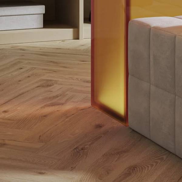 Desert Oak Herringbone